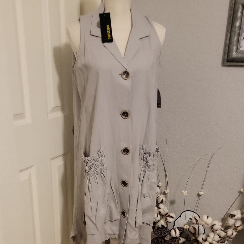For Cynthia Light Gray Summer Dress